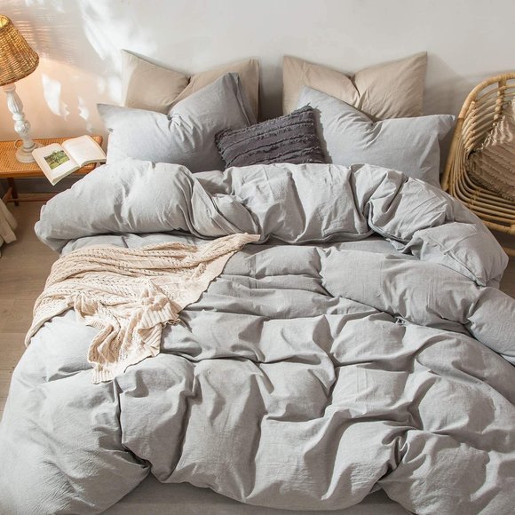 Bedding Luxury Linen Duvet Cover Light Pink King Size Poshmark